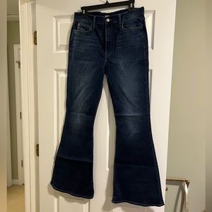 NWOT Hudson Heidi dark flare denim size 30